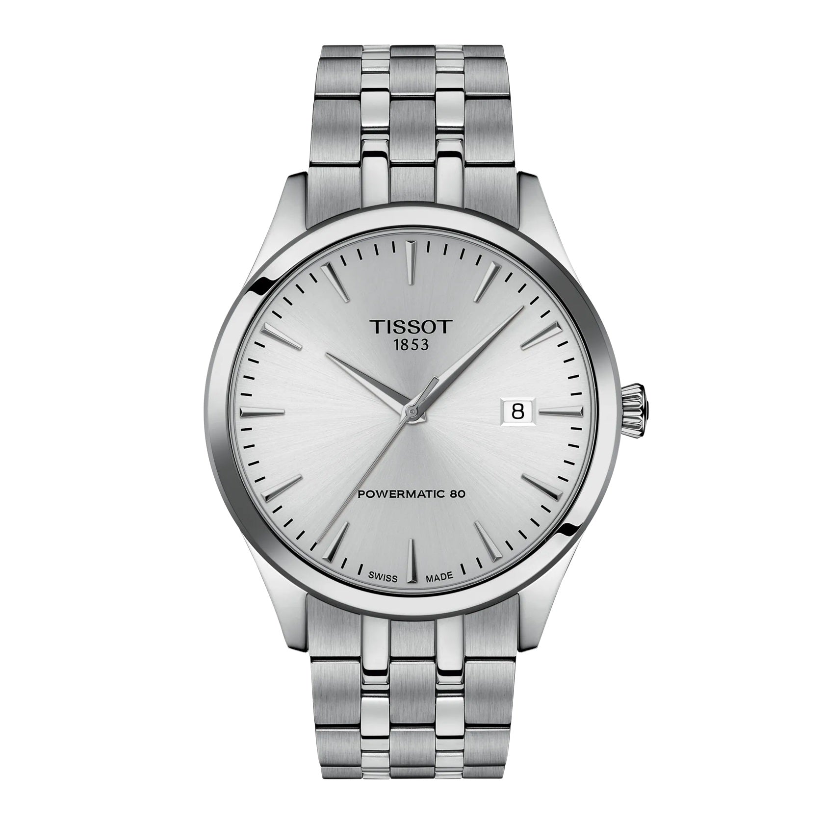 Tissot Classic Dream Powermatic 80 40mm Stainless Steel Watch tissot-classic-dream-powermatic-80-40mm-stainless-steel-watch