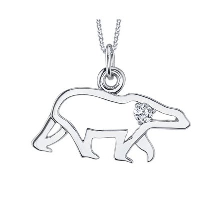 Polar bear necklace online