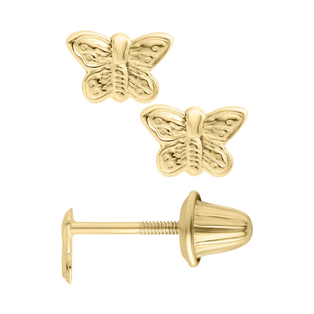 Kiddie Kraft 14K Gold Pearl Earrings - Brombergs