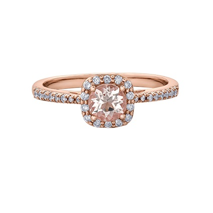 Pink diamond 2025 infinity ring
