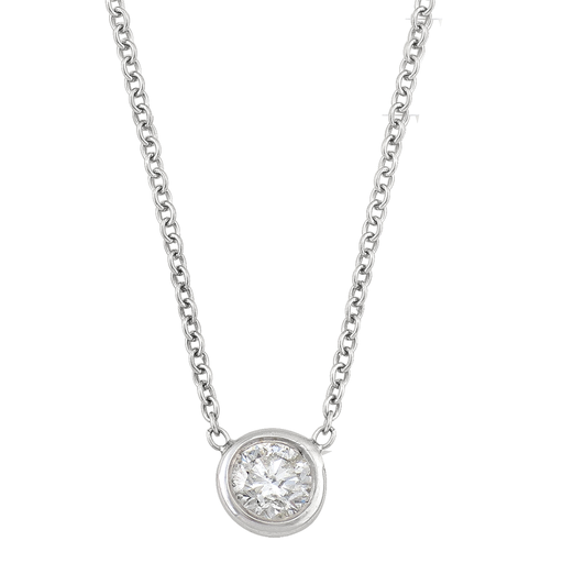 Diamond Necklace White Gold