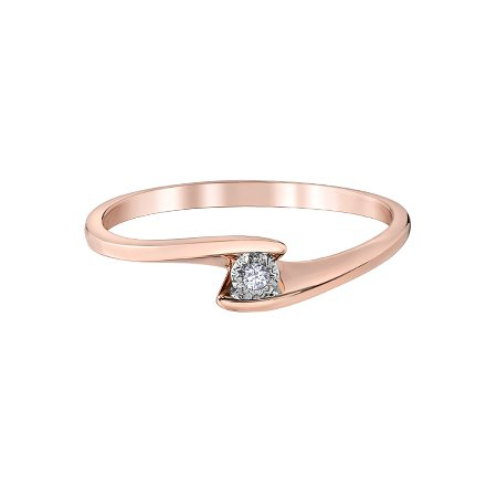 Promise rings rose gold 2025 cheap