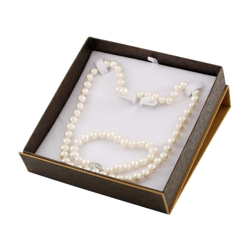 Pearl necklace bracelet and 2025 earring set