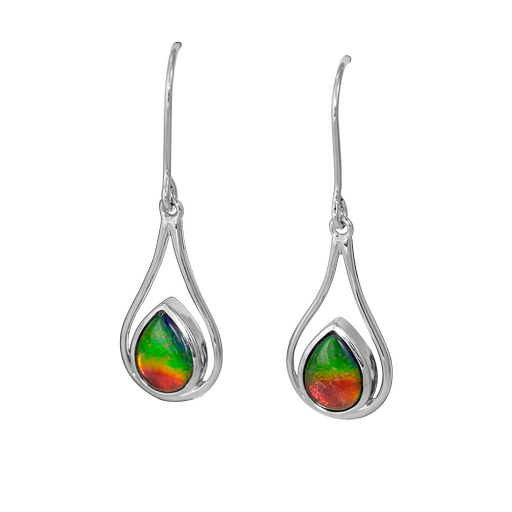 Korite sales ammolite earrings
